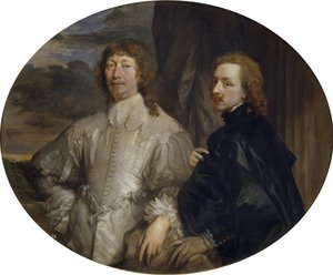 Sir Endymion Porter og Sir Anthony van Dyck av Anthony van Dyck