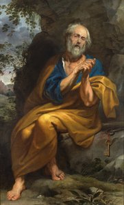 Den botferdige Sankt Peter av Anthony van Dyck