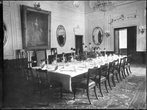 Interiør av den britiske ambassaden, Teheran, 1880-1930