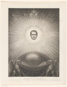 Glorifisering av Napoleon Bonaparte av Antoine Aubert