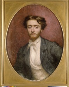 Portrett av Pierre Pastre (olje på lerret) av Antoine Auguste Ernest Herbert or Hebert