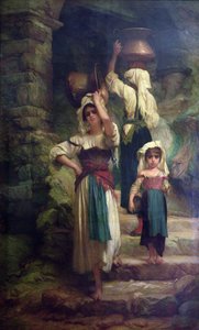 Kvinner i Cervara, 1858