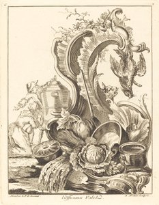 den uoffisielle betjenten, 1736. av Antoine Aveline