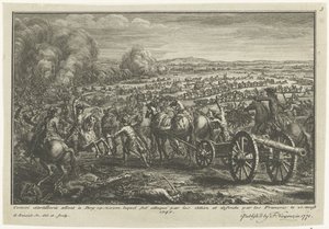 Alliert angrep på en fransk artilleritransport, 1747 Convoi d