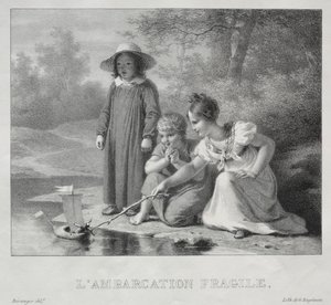 LAmbarcation skjør. av Antoine Beranger
