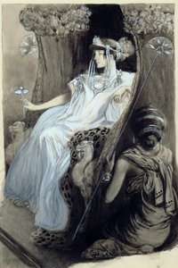Tegning for Afrodite av Pierre Louys, 1896