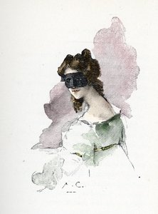 Portrett av en mystisk elskerinne til Napoleon I besøkte rundt 1803 og fikk kallenavnet damen til Saint-Cloud av Antoine Calbet