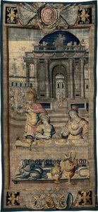 Festen [sentral del], fra The Story of Artemisia av Antoine Caron