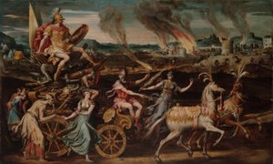 Mars triumf av Antoine Caron