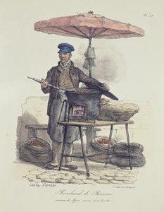 Kastanjeselger av Antoine Charles Horace Vernet