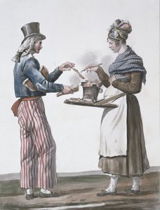Pølseselgeren av Antoine Charles Horace Vernet