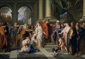 Susannah anklaget for utroskap, 1695-1696 av Antoine Coypel