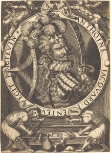 Selvportrett (The Trade Card of Anthoine Jacquard)