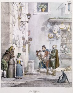 Piperne, av Antoine-Jean-Baptiste Thomas (1791-1833). 1800-tallet.