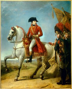 Ridesportrett av Napoleon Bonaparte (1769-1821)