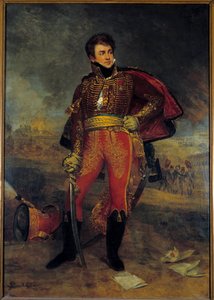 Portrett av general grev Francois Fournier Sarloveze (1773-1827) Maleri av Antoine Jean Gros (1771-1835) av Antoine Jean Gros