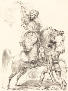 Sjefen for mamelukkene til hest av Antoine Jean Gros