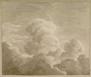 Study of Clouds, 1815. av Antoine Laurent Castellan