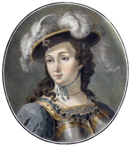 Portrait of Joan of Arc (1412-1431) - Joan of Arc by Antoine Louis Francois Sergeant Marceau 1751-1847 - av Antoine Louis Francois Sergent-Marceau