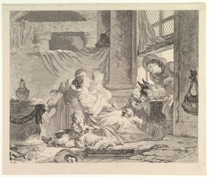 Bondefamilien.n.d av Antoine Louis Romanet