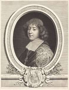 Kardinal av Bouillon av Antoine Masson after Nicolas Mignard