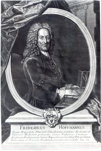 Friedrich Hoffmann, gravert av F.G Wolffgang, 1735 av Antoine Pesne