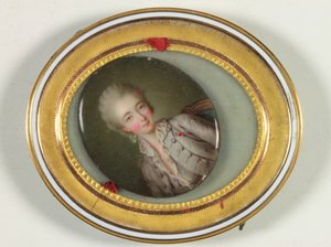 Grevinnen av Barry av Antoine Vestier