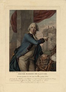 Portrett av Henri Masers de Latude 1725-1805, 1790