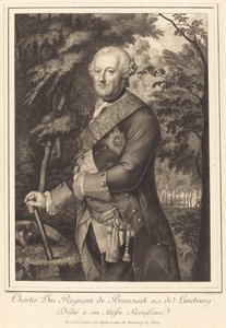 Charles Duke Regnant av Brunswick av Antoine de Marcenay