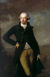 Portrett av Henrik XIV 1749-1799, prins av Reuss, 1789