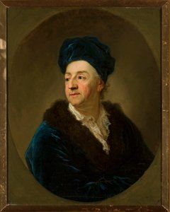 Portrett av Johann Nepomuk Schaffgotsch (1713-1775) i slåbrok av Anton Graff