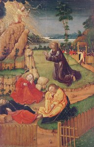 Jesus i Oljehagen, fra scener fra Kristi liv av Anton Henkel