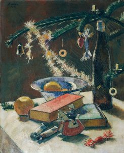 Stilleben under juletreet