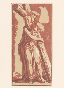 Saint Andrew av Anton Maria I Zanetti