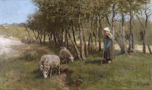 Dekkers-dynen, av Anton Mauve av Anton Mauve