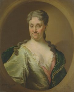 Portrett av Barbara Lutken (1664-1740), 1718 (se også 179058)