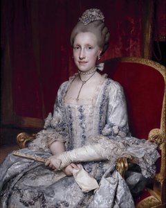 Portrett av Infanta Maria Luisa av Spania 1745-1792, den hellige romerske keiserinne, 1770 av Anton Raphael Mengs