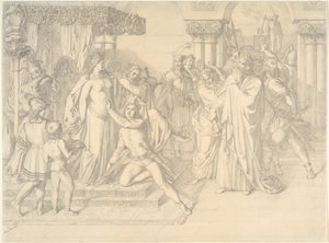 Sangerkonkurranse på Wartburg av Anton Romako