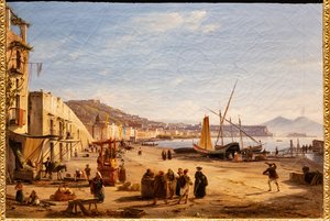 Chiaia-stranden fra Mergellina