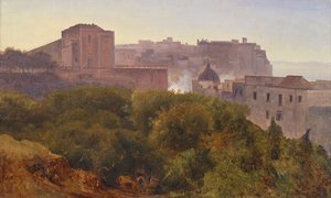 Francavilla Wood in Chiatamone, ca. 1824 (olje på lerret)