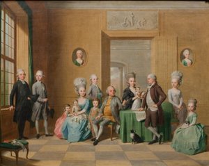 Familien Souchay av Anton Tischbein