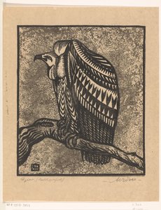 Gier (original tittel på objekt) av Anton Vincent Emanuel Pohl (signed by artist)