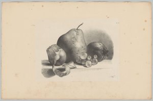 Pære, fersken, druer og skrelt sitron Flower and Fruit Studies (...) 3. episode (serietittel)