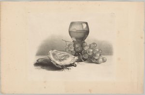 Stilleben med glass, østers og druer Flower and Fruit Studies (...) 3. episode (serietittel)