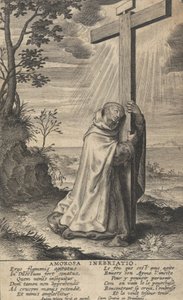 Amorosa Inebriatio fra The Life of Saint John of the Cross, 1622-24. av Anton Wierix
