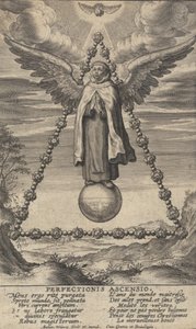Perfectionis Ascensio, fra The Life of Saint John of the Cross, 1622-24. av Anton Wierix