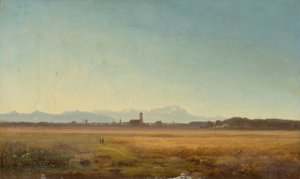 Utsikt over München av Anton Zwengauer