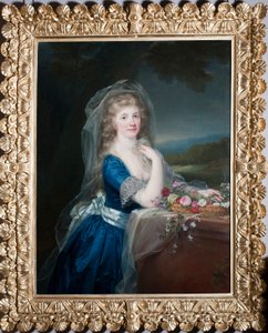 Portrett av Anna Pieri Brignole-Sale (Brignole Sale) (1765-1815) Maleri av Anton von Maron (1733-1808) Gener, nye gatemuseer av Anton von Maron