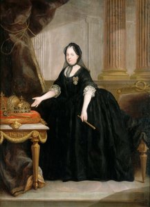 Portrett av keiserinne Maria Theresia av Østerrike 1717-1780