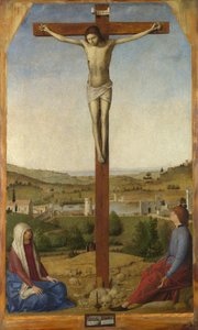 Kristus korsfestet, 1475 av Antonello da Messina